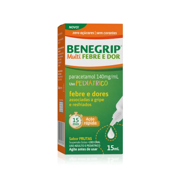 Benegrip Multi Febre e Dor