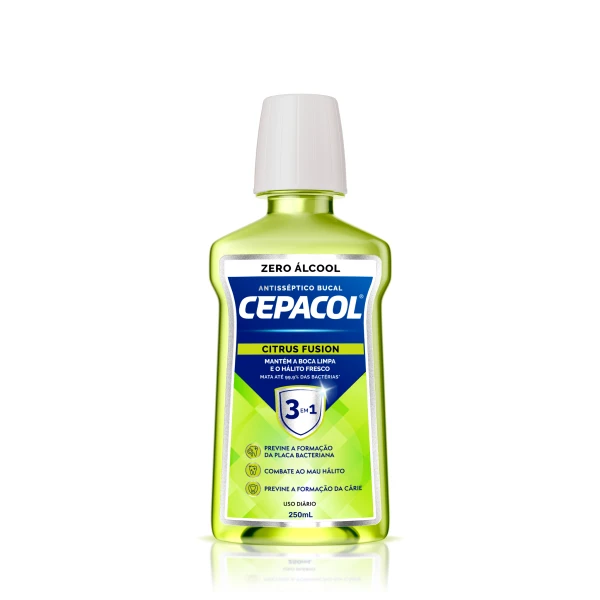 Cepacol Citrus Fusion sem álcool