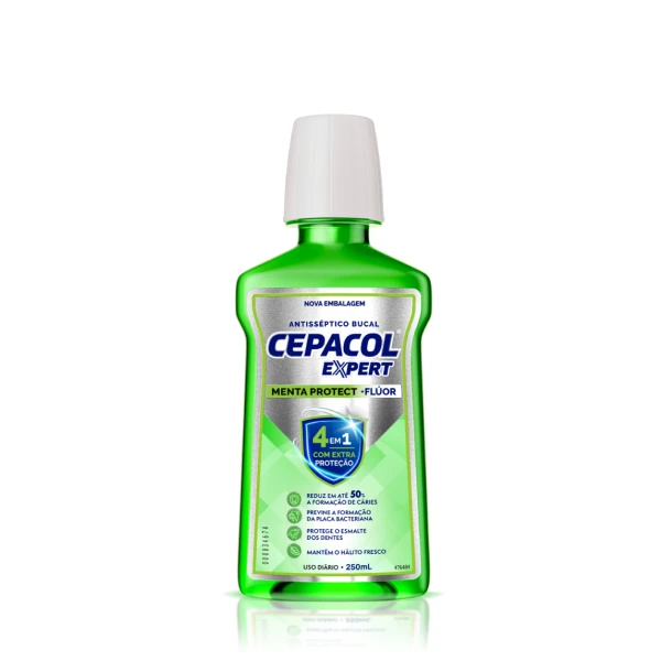 Cepacol Expert Menta Protect + Flúor