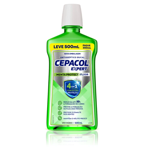 Cepacol Expert Menta Protect + Flúor