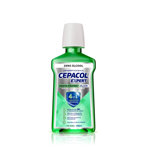 Cepacol Expert Menta Protect + Flúor