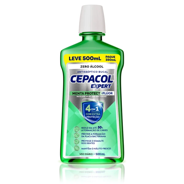 Cepacol Expert Menta Protect + Flúor
