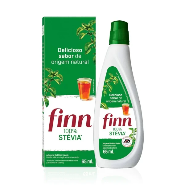 Finn Stévia E Taumatina Líquido