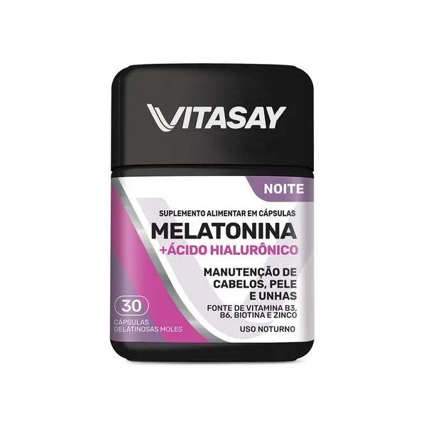 Vitasay Melatonina + Ácido Hialurônico