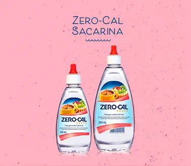 Zero-Cal Sacarina.