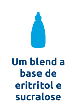 Ícone: Um blend a base de eritritol e sucralose.