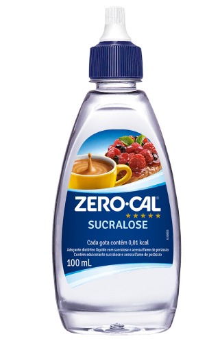 Embalagem de sucralose Líquido 65 ml.