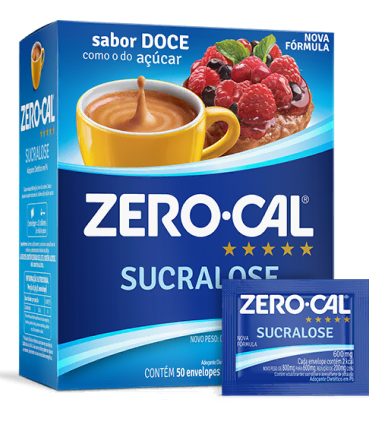 Embalagem de sucralose Líquido 65 ml.